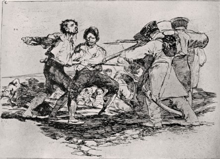 Goya, Drawing - With or without reason