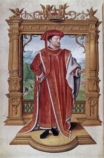 MANUSCRITO-LIBRO DEL TOISON-CARLOS I ESPANA
MADRID, INSTITUTO VALENCIA DE DON JUAN
MADRID