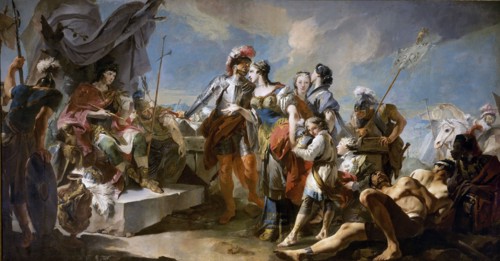 Tiepolo, La reine Zénobie devant l'empereur Aurélien