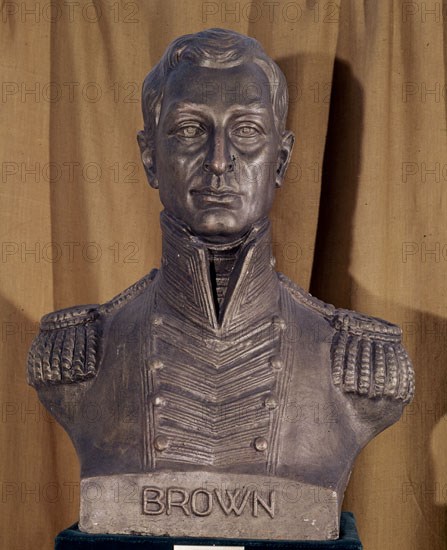 BUSTO DE GUILLERMO BROWN 1778-1857
MADRID, MUSEO DE AMERICA
MADRID