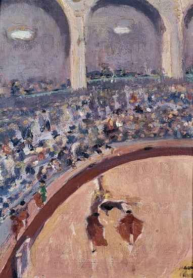 HUGUE MANOLO 1872/1945
PINTURA(CORRIDA Y PLAZA DE TOROS)
BARCELONA, COLECCION