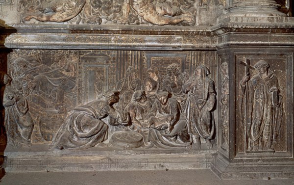 RETABLO DE LA TRINIDAD-RELIEVES
JACA, CATEDRAL
HUESCA

This image is not downloadable. Contact