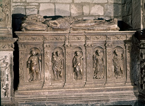 SEPULCRO DE PEDRO BAQUER-PLATERESCO
JACA, CATEDRAL
HUESCA