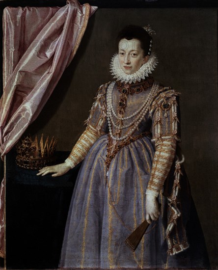 PULZONE SCIPIONE
*MARIA CRISTINA MEDICIS
FLORENCIA, MUSEO MEDICEO
ITALIA