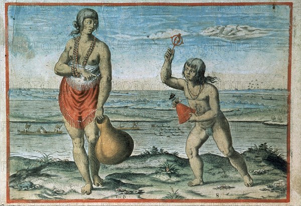 *GRABADO DE INDIA ARAUCANA VESTIDA CON CHANA
BRISTOL, MUSEO
INGLATERRA

This image is not