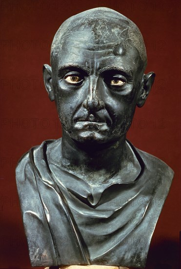 *PUBLIO CORNELIO ESCIPION EL AFRICANO (234-183 A.C.) HEROE DE LA SEGUNDA GUERRA PUNICA.
NAPOLES,
