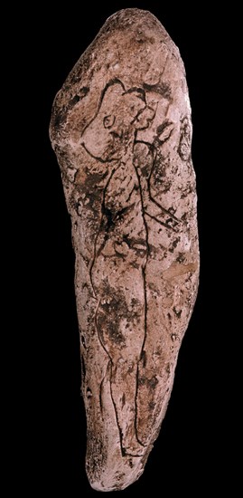 *HOMBRE ENMASCARADO PROCEDE DE LA MADELEINE-DORDOGNA
SAN GERMAIN, MUSEO ANTIGUEDADES
FRANCIA