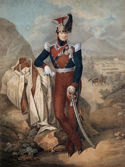 *FERNANDO II DE BORBON REY DE LAS DOS SICILIAS
NAPOLES, MUSEO SAN MARTINO
ITALIA