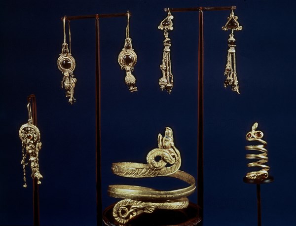*JOYAS DE LA COLECCION ELENA STATHATOS
ATENAS, MUSEO NACIONAL
GRECIA