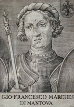 *GIAN FRANCESCO GONZAGA  MARQUES DE MANTUA Y CAP GRAL
ROMA, B N RETRATOS
ITALIA