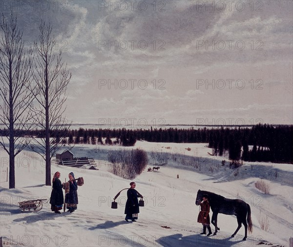 NIKIFOR K
*INVIERNO RUSO DE 1827
SAN PETESBURGO, MUSEO ERMITAGE
RUSIA

This image is not