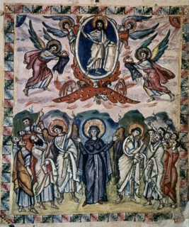 Scène biblique : l'Ascension