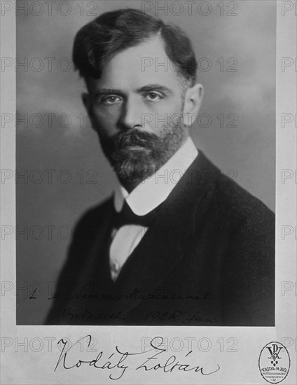 FOTOGRAFIA-ZOLTAN KODALY 1882/1967-MUSICO Y COMPOSITOR HUNGARO
BUDAPEST, B