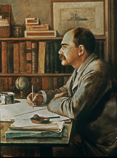 BURNE-JONES EDWARD 1833/98
*RUDYARD KIPLING (ESCRITOR INGLES)