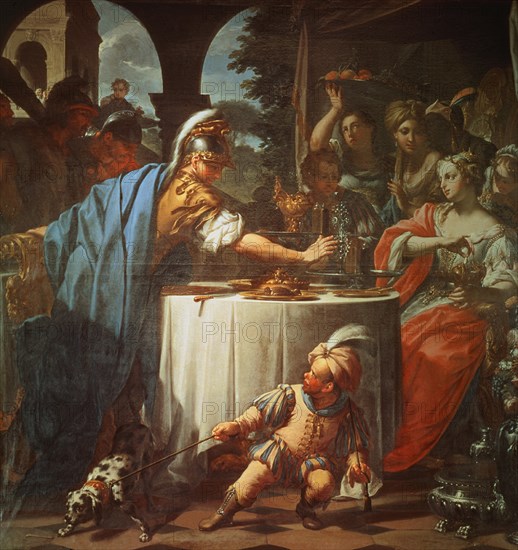 TREVISANI FRANCISCO
*FESTIN DE MARCO ANTONIO Y CLEOPATRA
ROMA, GALERIA SPADA
ITALIA

This