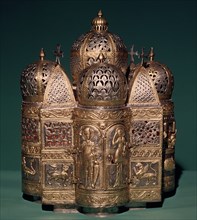 *TESORO-CUSTODIA EN PLATA FORMA DE IGL ORIENTAL
VENECIA, BASILICA DE SAN MARCOS
ITALIA

This