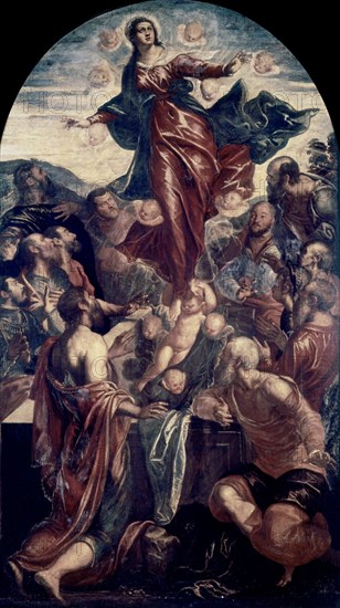 TINTORETTO J ROBUSTI 1518/94
*LA ASUNCION
VENECIA, ACADEMIA B ARTES
ITALIA

This image is not