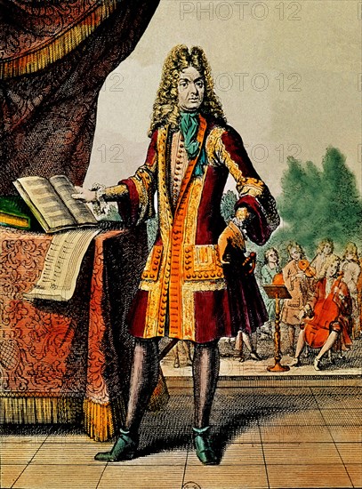 *J BAUTISTA LULLY-CREADOR DE LA OPERA FRANCESA- COMPOSITOR 1632/87
PARIS, BIBLIOTECA