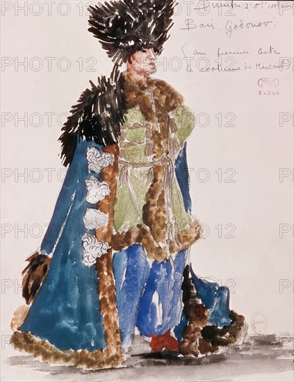 THOMAS
DIBUJO:PERSONAJE RUSO-OPERA DE BORIS GODUNOV-PRIMER ACTO- VERSION DE DIMITRI SHOSTAKOVICH-S