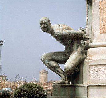 Monument of the Four Moors (detail)