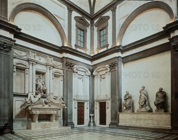 MIGUEL ANGEL 1475-1564
CAPILLA DE LOS MEDICI
FLORENCIA, IGLESIA DE SAN LORENZO
ITALIA