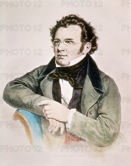 *FRANZ SCHUBERT COMPOSITOR AUSTRIACO (1797-1828)
PARIS, BIBLIOTECA NACIONAL
FRANCIA

This image