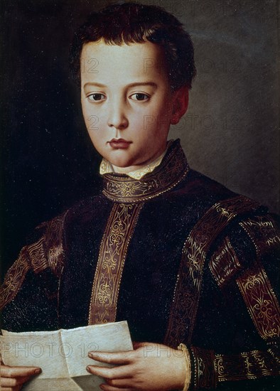 BRONZINO 1503/72
*FRANCISCO DE MEDICIS 1553
FLORENCIA, GALERIA DE LOS UFFIZI
ITALIA

This