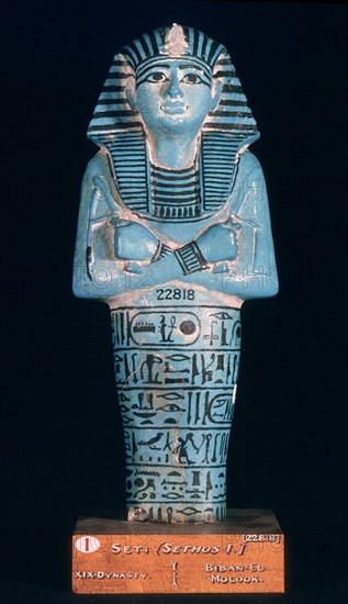 *SETI I O SETHOS I" DE LA XIX DINASTIA EGIPCIA
LONDRES, BRITISH MUSEUM
INGLATERRA

This image