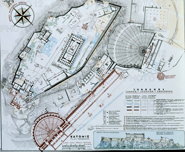 PLANO DE LA RECONSTRUCCION DE LA ACROPOLIS DE ATENAS- PLANTAS DE SUS EDIFICIOS

This image is not