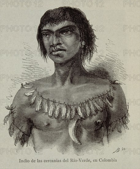 GRABADO-INDIO DE LAS CERCANIAS DEL RIO VERDE-COLOMBIA-

This image is not downloadable. Contact