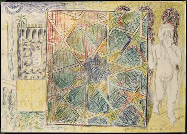 PEREZ VILLALTA GUILLERMO 1948-
"EL CRUCE"AFRICA(III)-1984-50X70-ACUARELA Y LAPIZ/PAPEL
MADRID,