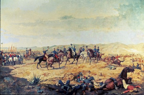Herrera Toro, La bataille d'Ayacucho, 1824