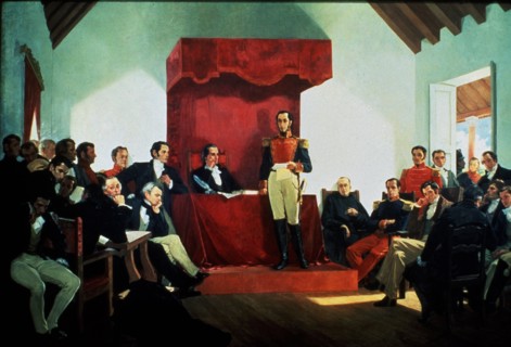 Salas, Discours de Simon Bolivar