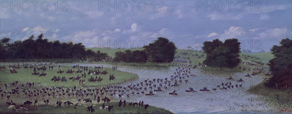 LOPEZ CANDIDO
PASAJE DEL ARROYO SAN JOAQUIN-1865-
BUENOS AIRES, MUSEO HISTORICO