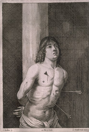 VORSTERMAN L (JOVEN)
THEATRUM PICTORIUM 1660-S SEBASTIAN-GRABADO SEGUN A.MESSINA
Madrid, Lazaro
