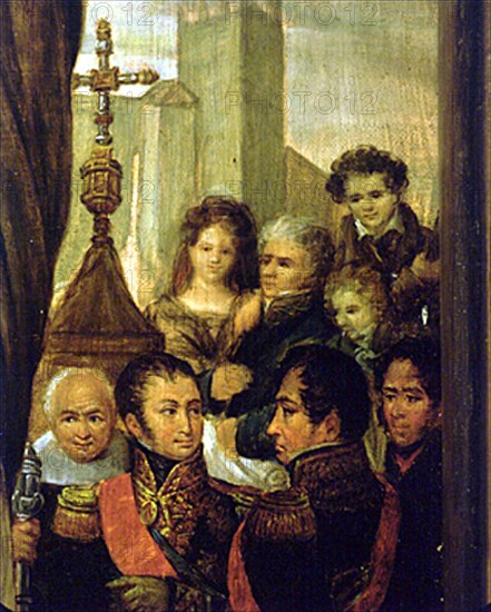 APARICIO JOSE
DESEMBARCO DE FERNANDO VII EN EL PUERTO STA Mª-DET OFICIALES FRANCESES,CLERO Y