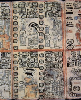 Facsimile
Page of the Tro-Cortesianus Codex