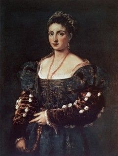 Titian, Woman or 'La Bella'