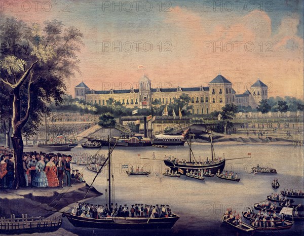 ANONIMO
EL JUEGO DE LA CUCAÑA EN EL GUADALQUIVIR
VILLAMANRIQUE, COLECCION