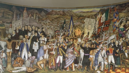 work of art preserved at the National museum of history (Mexico)