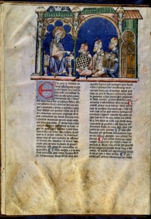 Alphonse X le Sage, Arabes présentant des plateaux d'échecs et jeux de dés au roi des Indes