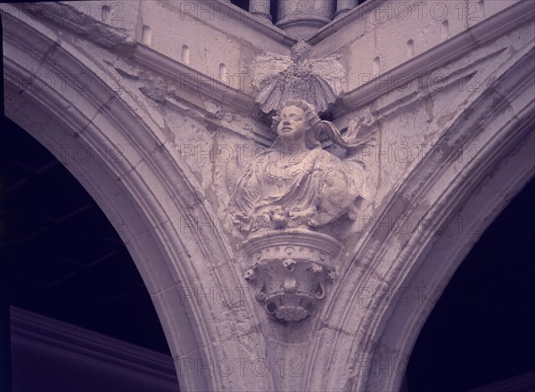INTERIOR-PATIO-MEDALLON-VENUS CON CUPIDO EN VIENTRE
VITORIA, PALACIO DE