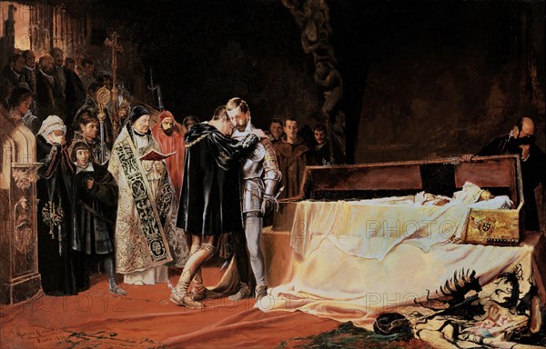 MORENO CARBONERO JOSE 1860/1942
LA CONVERSION DEL DUQUE DE GANDIA-1884-REPLICA
MALAGA, MUSEO