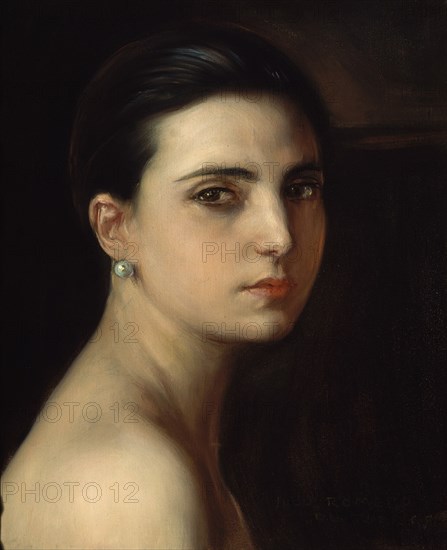 ROMERO DE TORRES JULIO 1874/1930
MARI LUZ-1929-OLEO Y TEMPLE SOBRE LIENZO 30X37 CM
CORDOBA, MUSEO