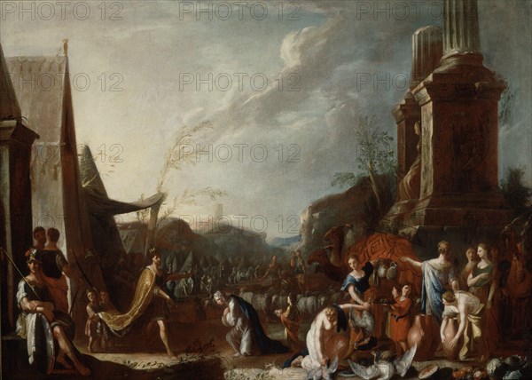 SCHOENFELD HEINRICH 1609/84
SALOMON Y LA REINA DE SABA-OLEO/LIENZO 82X112 CM
MADRID, MUSEO