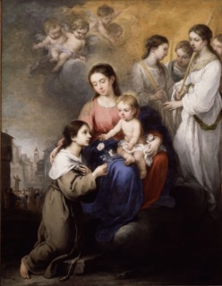 Murillo, Madonna and Child and Saint Rosalie of Palermo