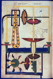 Ibn al-Razzaz al-Jazari, Engin mécanique