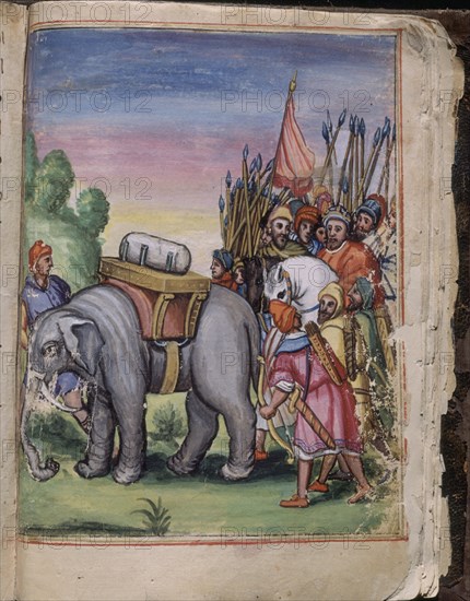 "CONSOLACIONES EN EL ENTRETENIMIENTO DE CALIFAS Y REYES"ARABE 528-F19V-TRANSPORTE DE PIEDRA
SAN