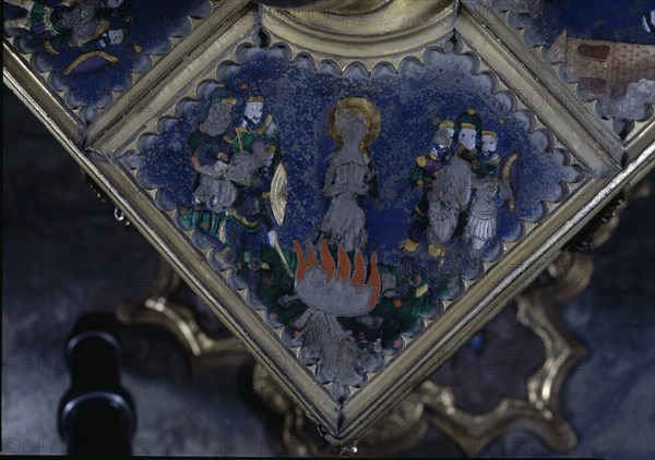 RELICARIO DE STA LUCIA-S XIV-DET ESMALTE-STA NO SE QUEMA EN LA HOGUERA
TOLEDO,