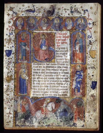SAN JUAN DE LA PEÑA
CRONICA DELS REIS D'ARAGO'E COMTES DE BARNA-S XIV-MS 2664F6-
SALAMANCA,
